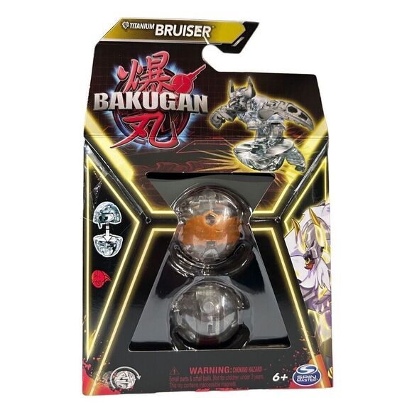 Bakugan Gen 3 Wave 3 Diamond Titanium Bruiser HTF Rare 20146518 Chase - Picture 3 of 4